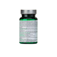 Genesis Laboratories Bio Probiotic capsules close-up highlighting easy-to-swallow pills for gut health.