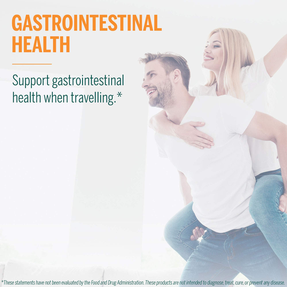 Genestra Brands HMF Travel capsules inside view—compact probiotic option for travelers' routines.