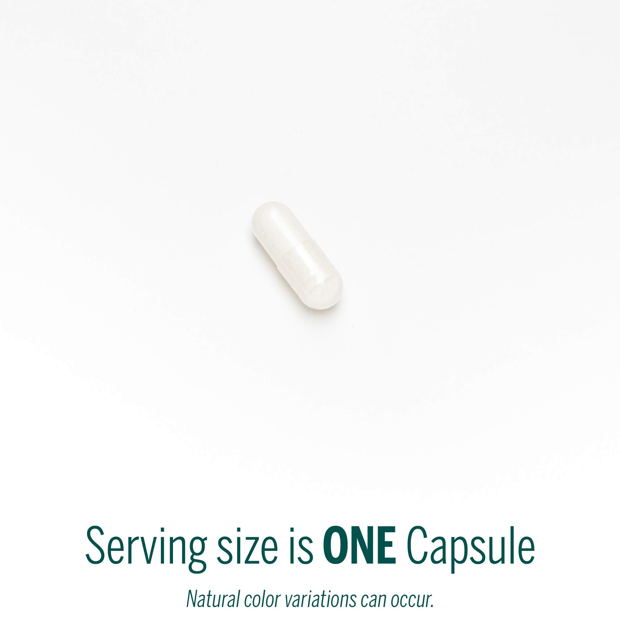 Close-up of the Genestra KMG Plus label highlighting 60 capsules and the formula.