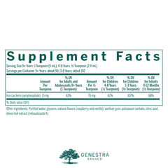 Genestra Liquid Iron being poured for easy daily iron support.