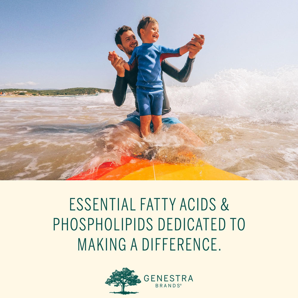Genestra Brands Super EFA Liquid is kid-friendly with natural orange taste.
