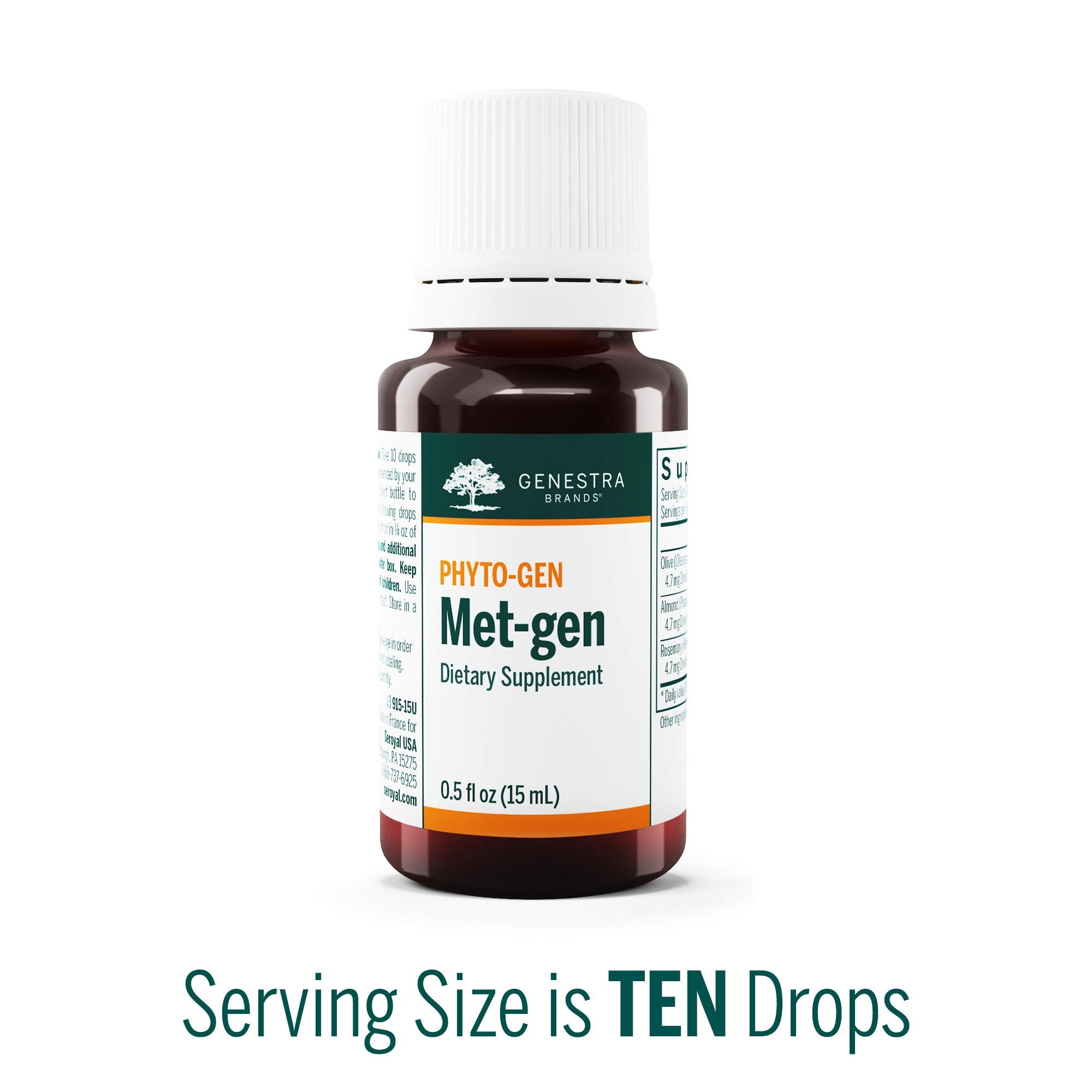 Genestra Met-gen rosemary bottle capturing aroma and phytonutrients for nourishment