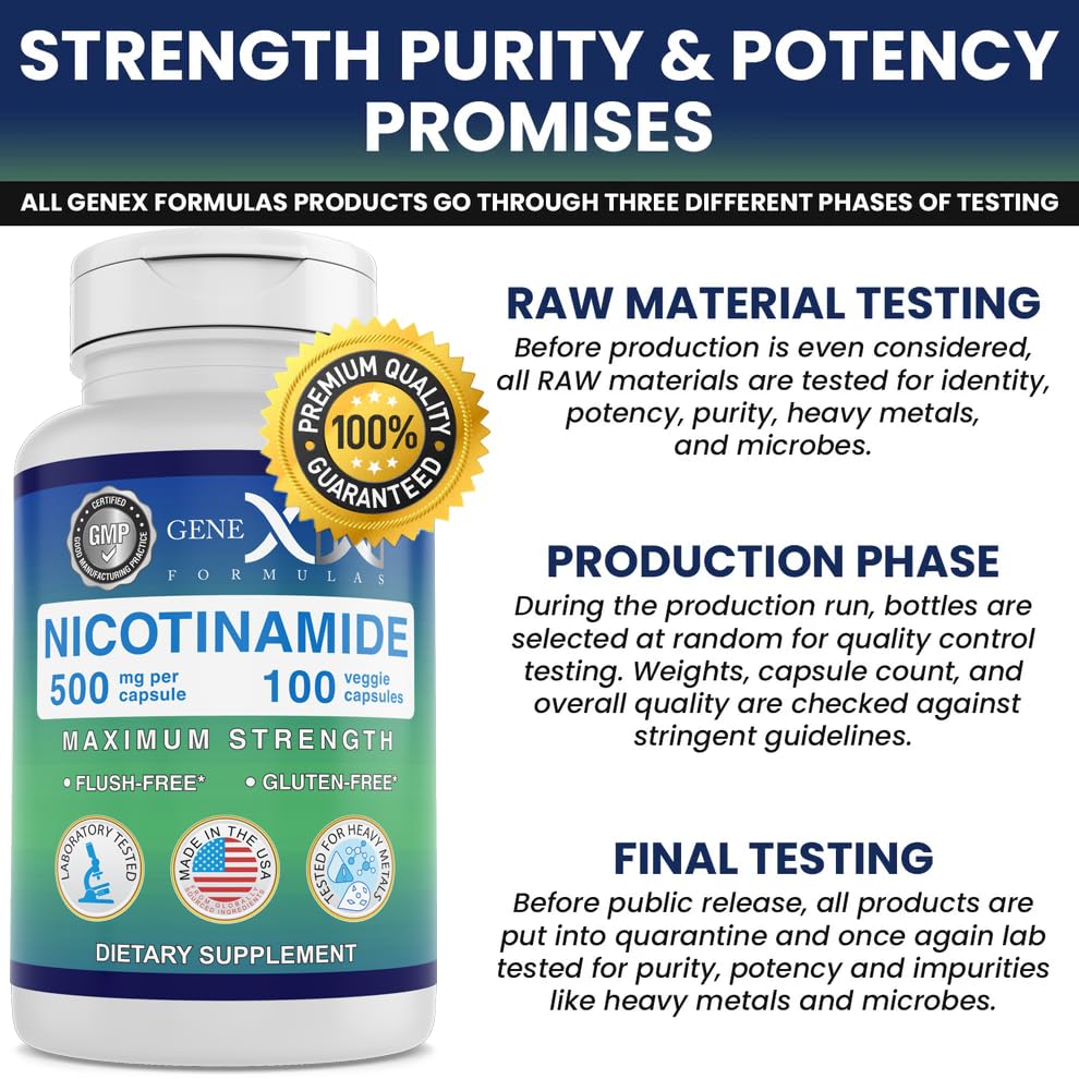 Genex Formulas Gluten-free icon supports dietary needs.