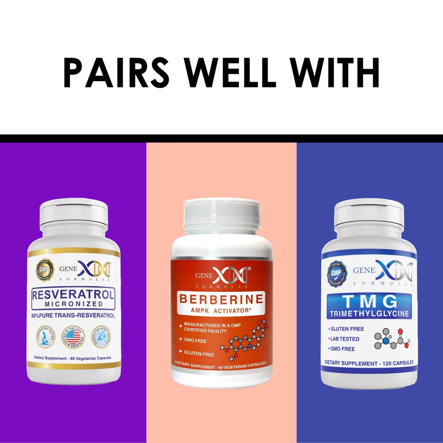 Genex Formulas lifestyle scene emphasizes skin health benefits.