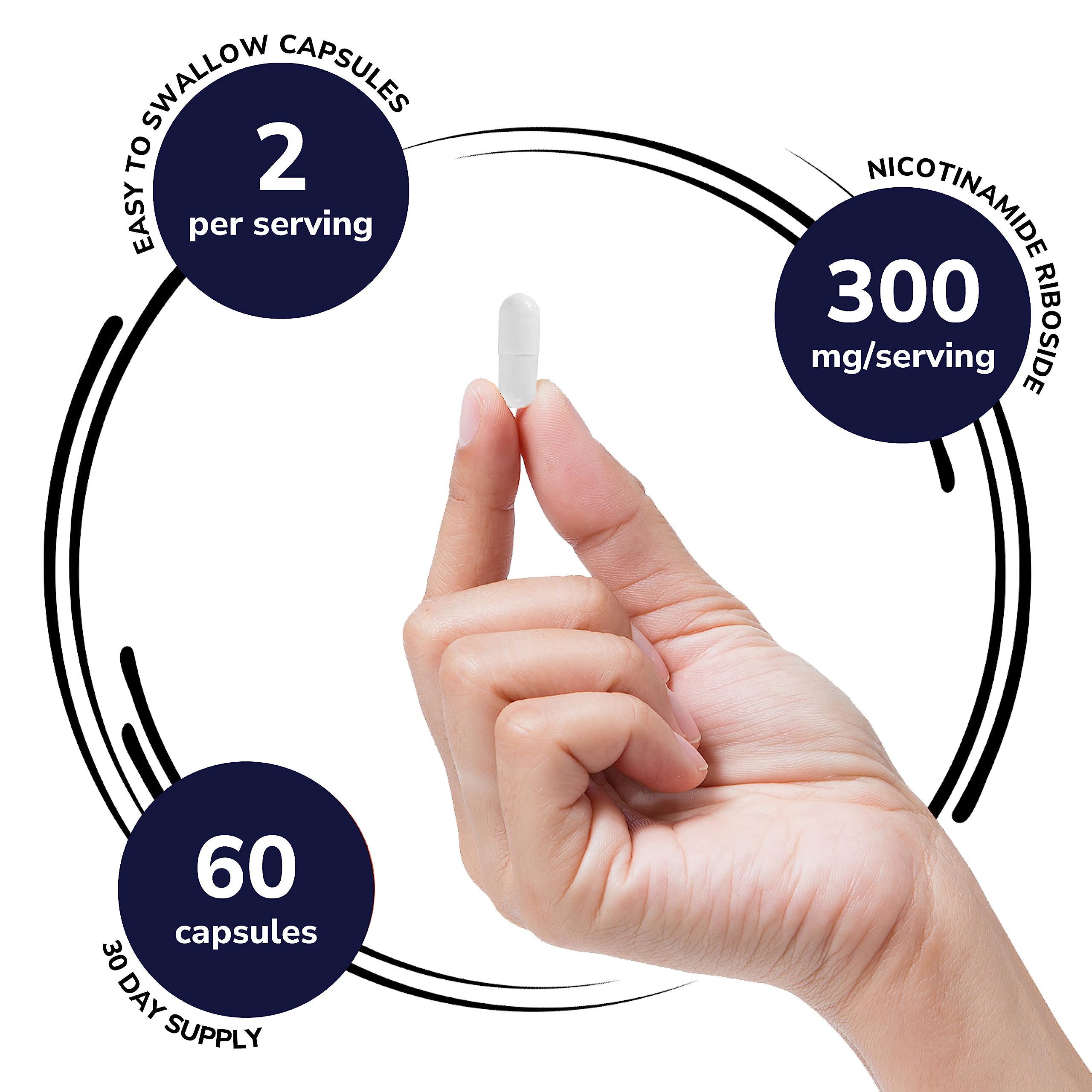 Genex Formulas NR label highlights non-GMO and gluten-free features