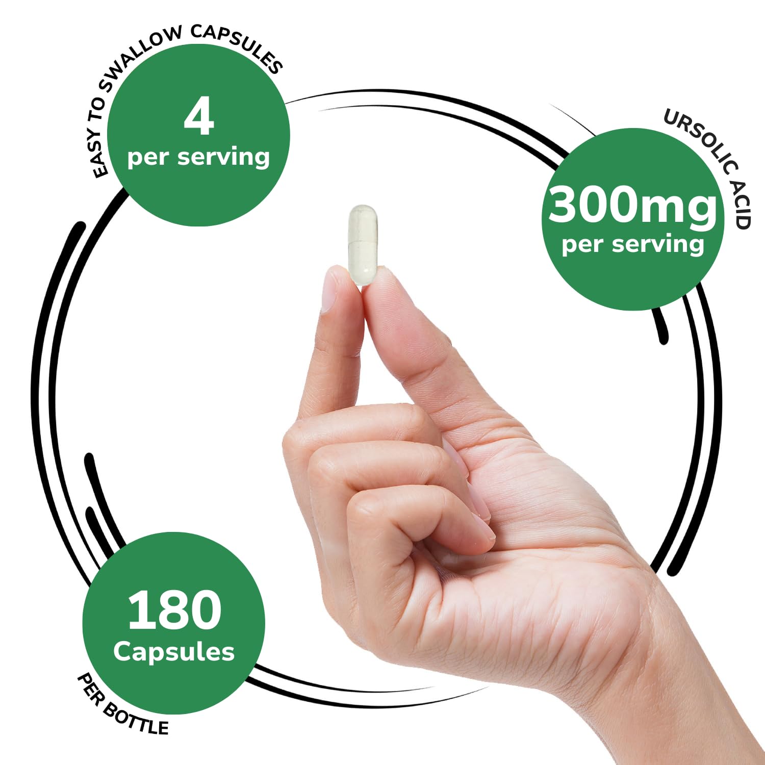 Rosemary leaf extract source shown, emphasizing natural origin and ingredient quality.