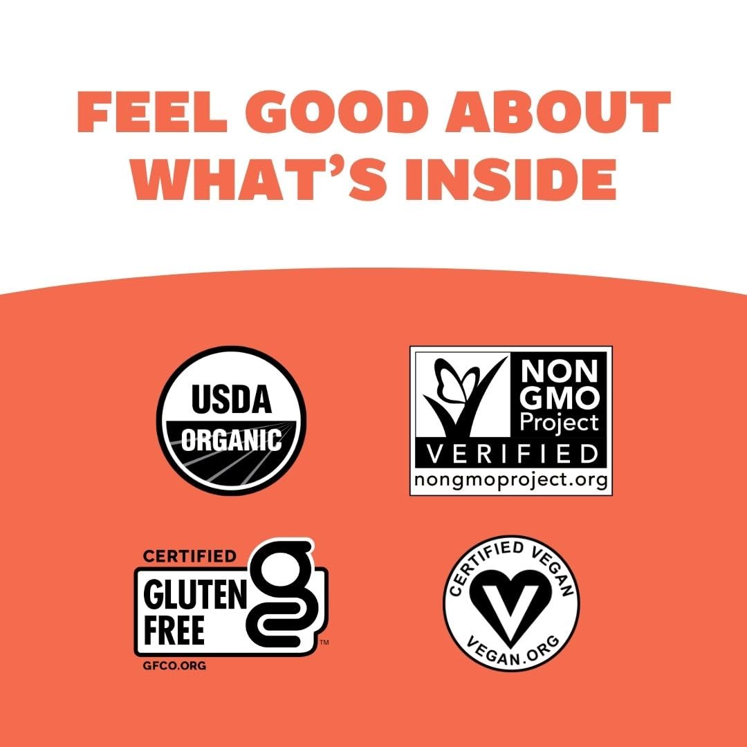 Genexa Kids Cold Crush organic label shows certified organic ingredients.