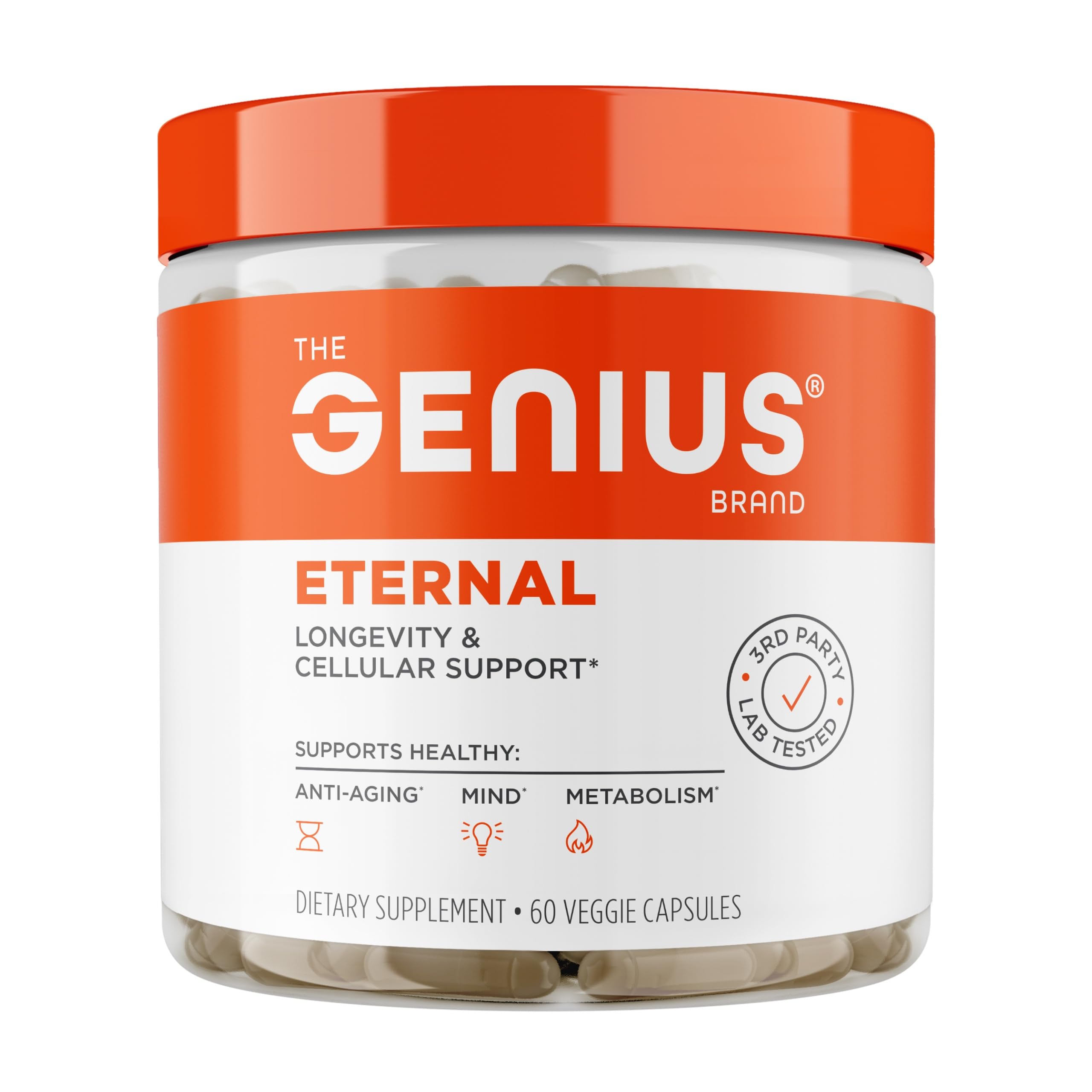 Genius Eternal by The Genius Brand – Anti-Aging + Cognitive Support ...