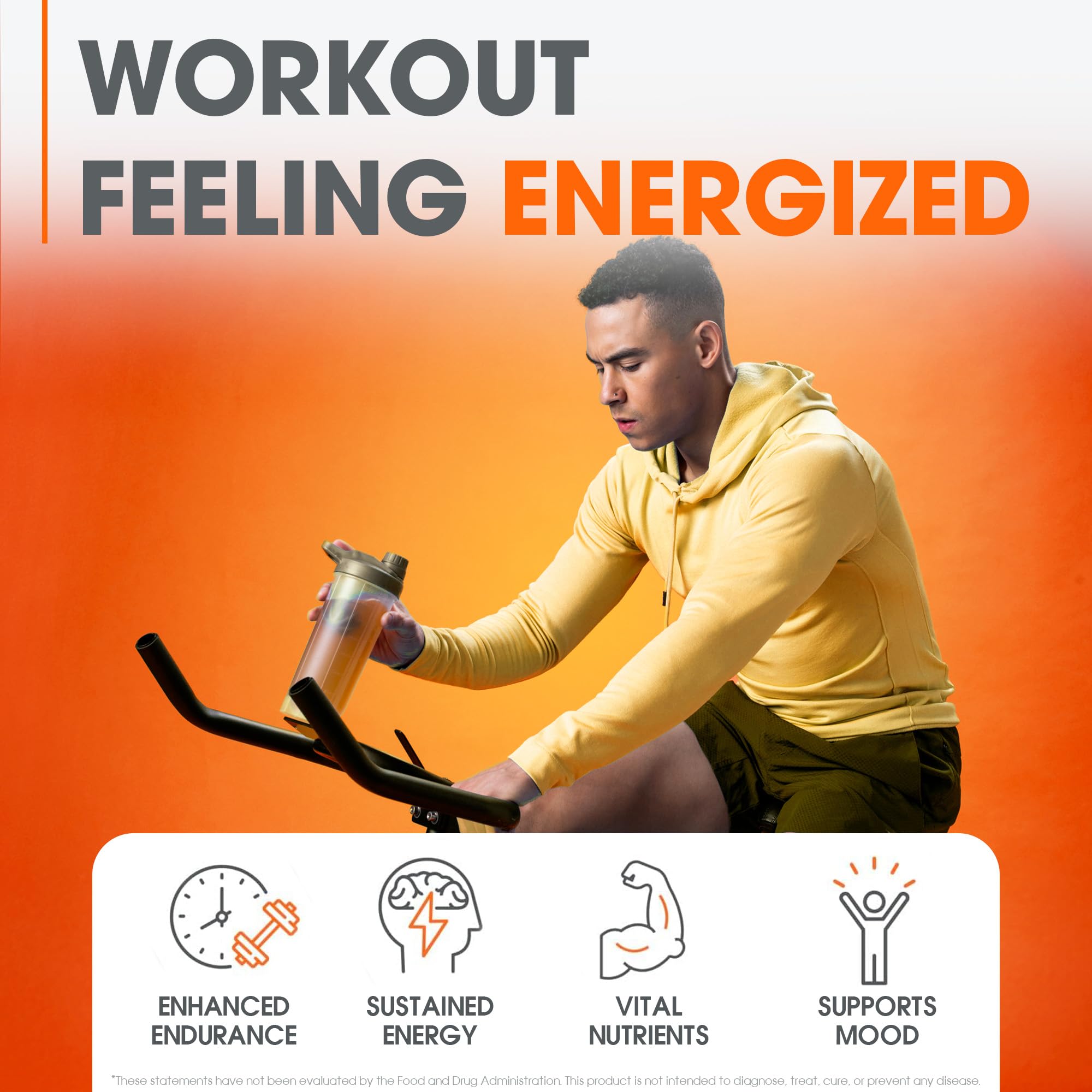 Genius Energized pre-workout mixed in glass showing vibrant color