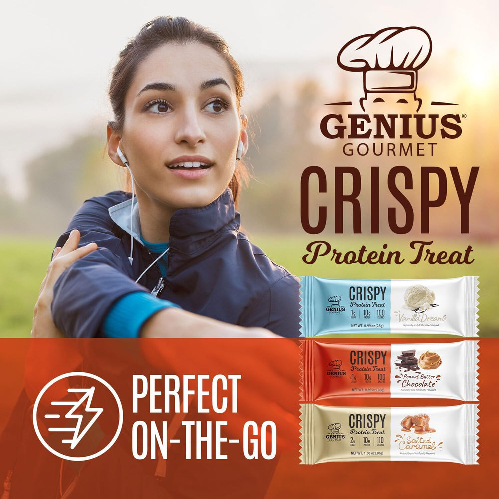 Nutrition panel highlights 10g whey protein per bar