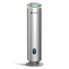 GentleJet MajesticMist aluminum shell enhances a sleek, durable home diffuser.