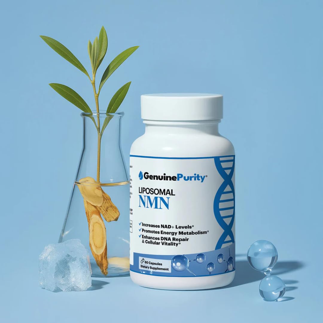 GenuinePurity daily-use capsule image suggests easy integration into healthy routines.