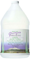 George's Always Active Aloe bottle pour for quick, neutral hydration.