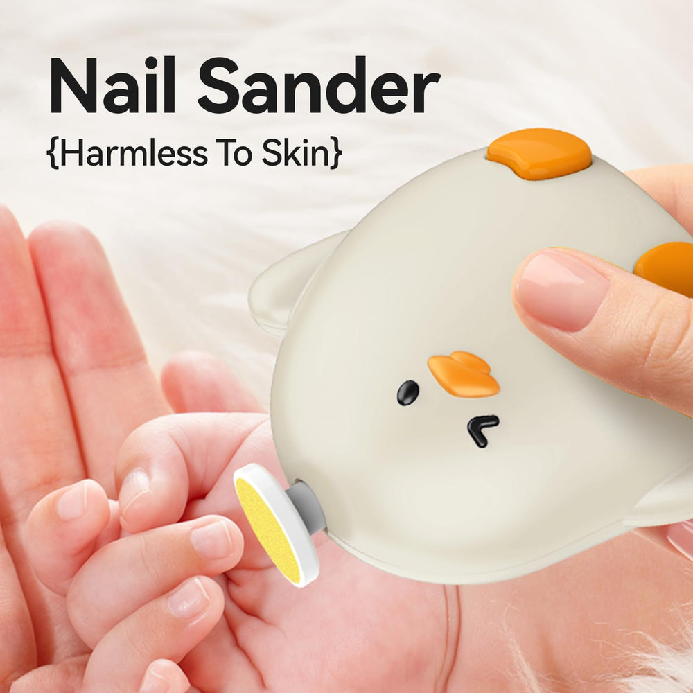 GEREFET electric nail file charging via USB-C for convenience