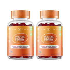 GeriCare prebiotic gummies bottle cap supports daily gut health.