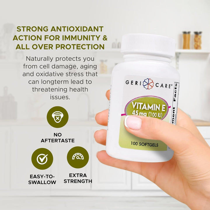 Pouring softgels from bottle illustrates simple daily intake.