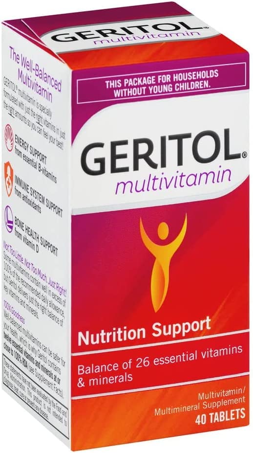Geritol Complete pack of 3, great value for daily nutrition