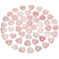 Gerrii Rose Quartz Heart collection in soft pink hues for mindful decor and calm energy.