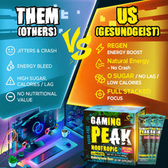 Gesundgeist Blueberry Lemon glass demonstrates refreshing flavor for during-play enjoyment.