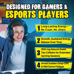 Gesundgeist Energy Drink Stick ready to mix for on-the-go concentration during play.