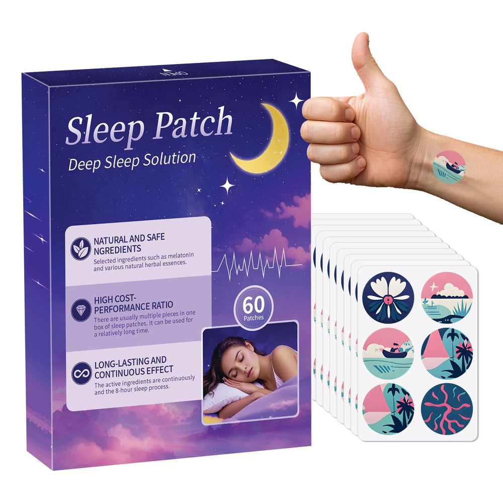 Gethorey Sleep Patches 60-count pack for convenient overnight use