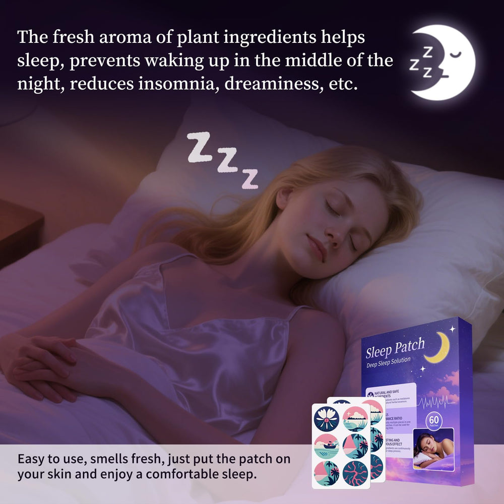 Gethorey Sleep Patches packaging-closeup with clear label