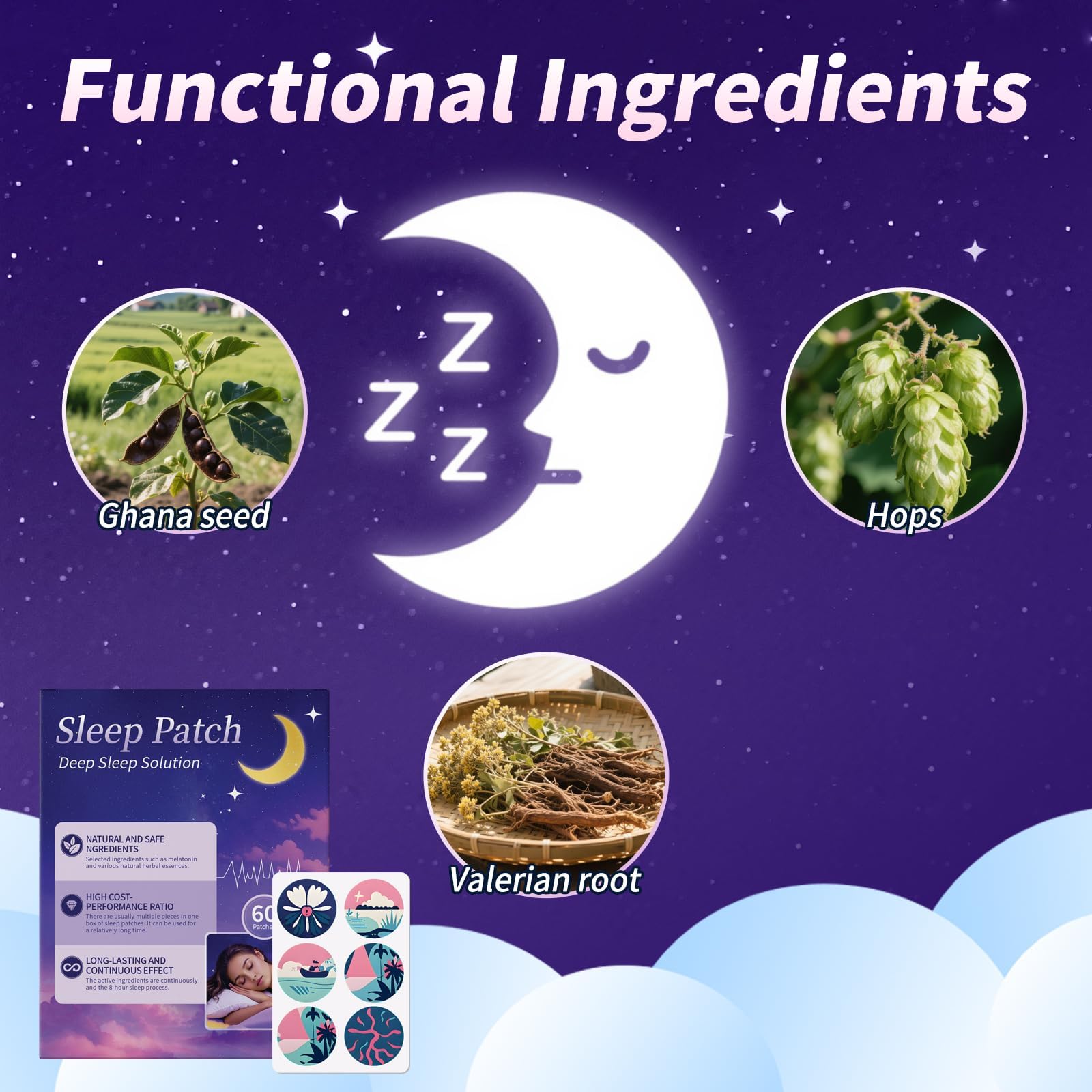Gethorey Sleep Patches wrist-application view for easy wear