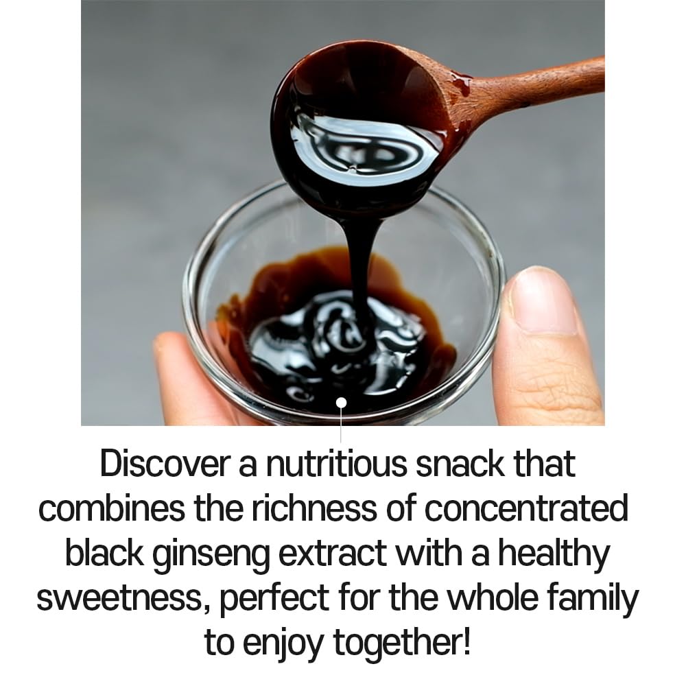 GeumHeuk Black Ginseng Candy individual pieces ready for quick energy