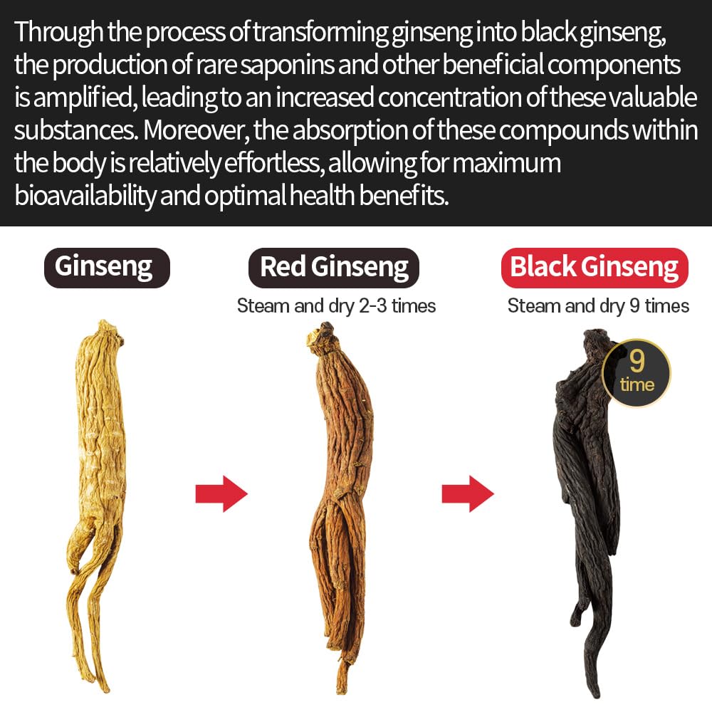GeumHeuk Black Ginseng Candy on-the-go pack opened for breath refresh