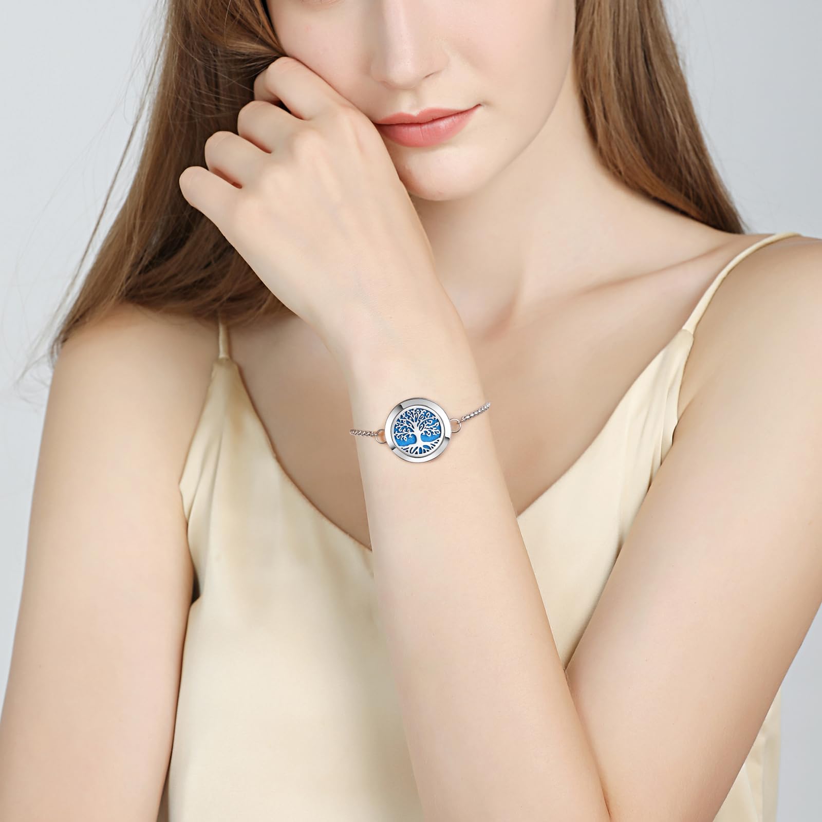 GFONDINGD Gift-ready packaging for the diffuser bracelet, ideal for gifting
