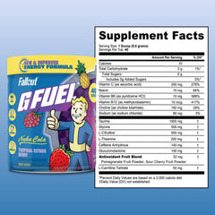 G Fuel Nuka Cola 2.0 serving scoop for precise energy dosing.