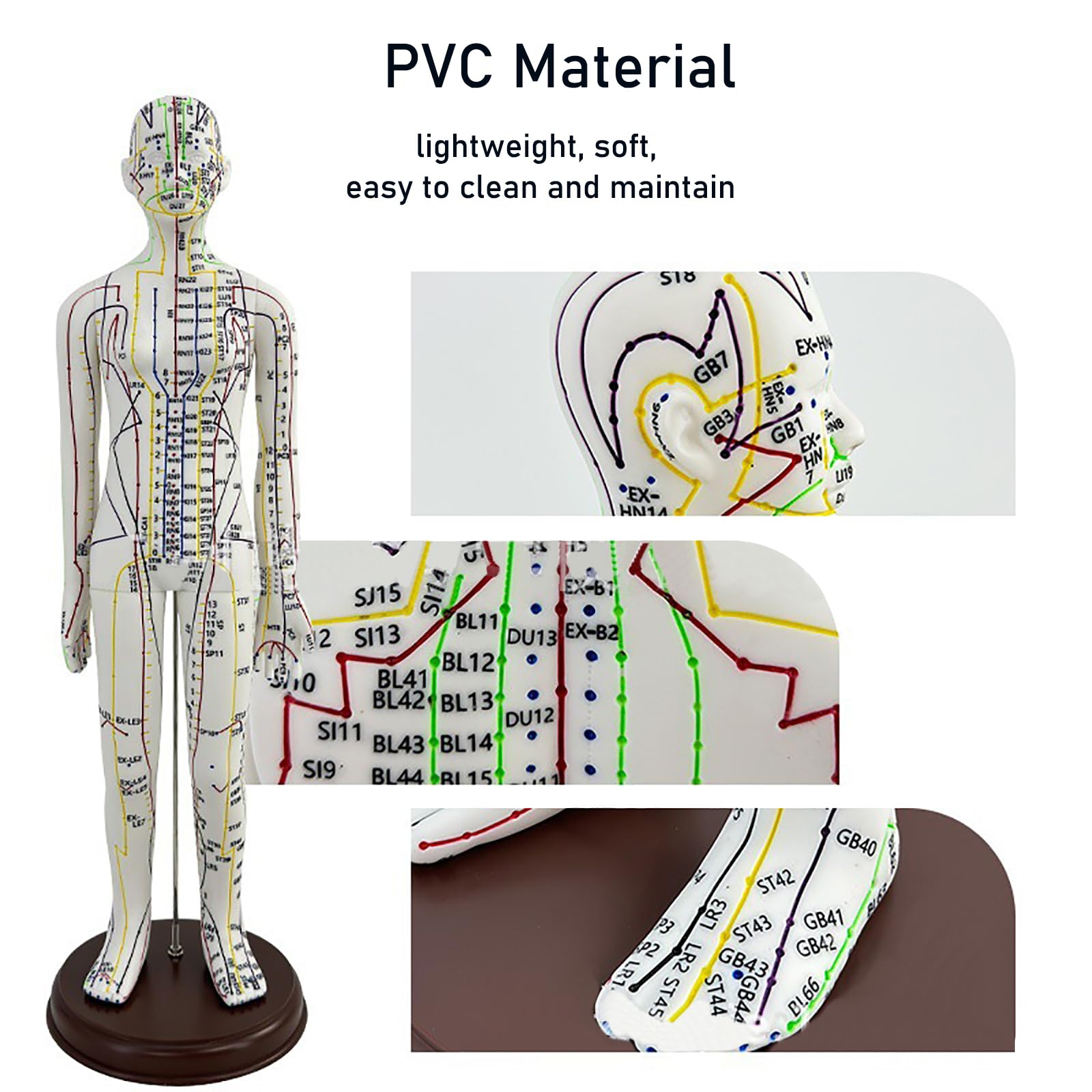 GGFSSQ PVC material model is lightweight, durable, and easy to clean.