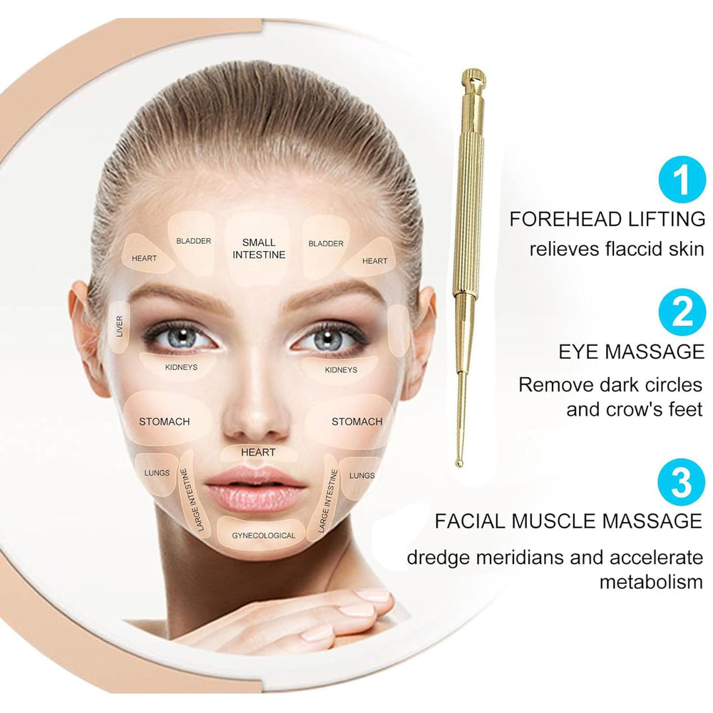 GGFSSQ Pearl Ear Seeds kit ear chart bilingual guide in Chinese and English.
