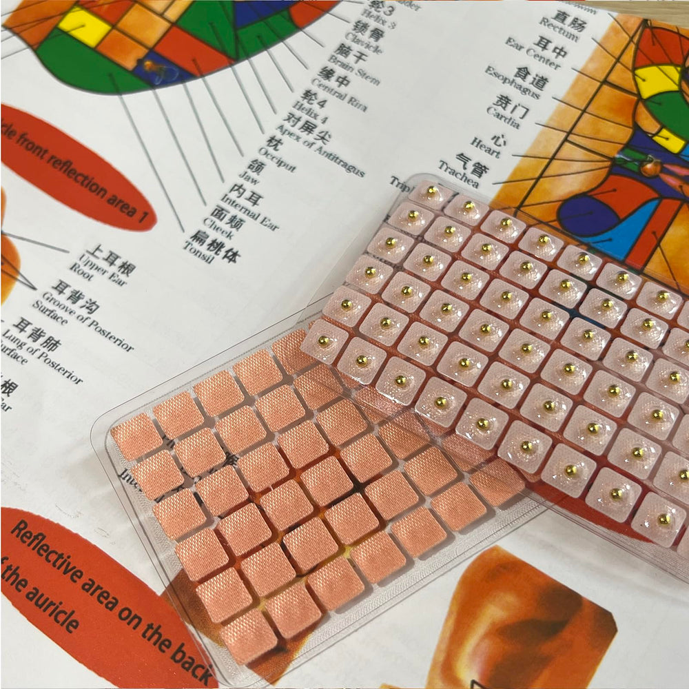 GGFSSQ Portable ear seeds case for on-the-go wellness care