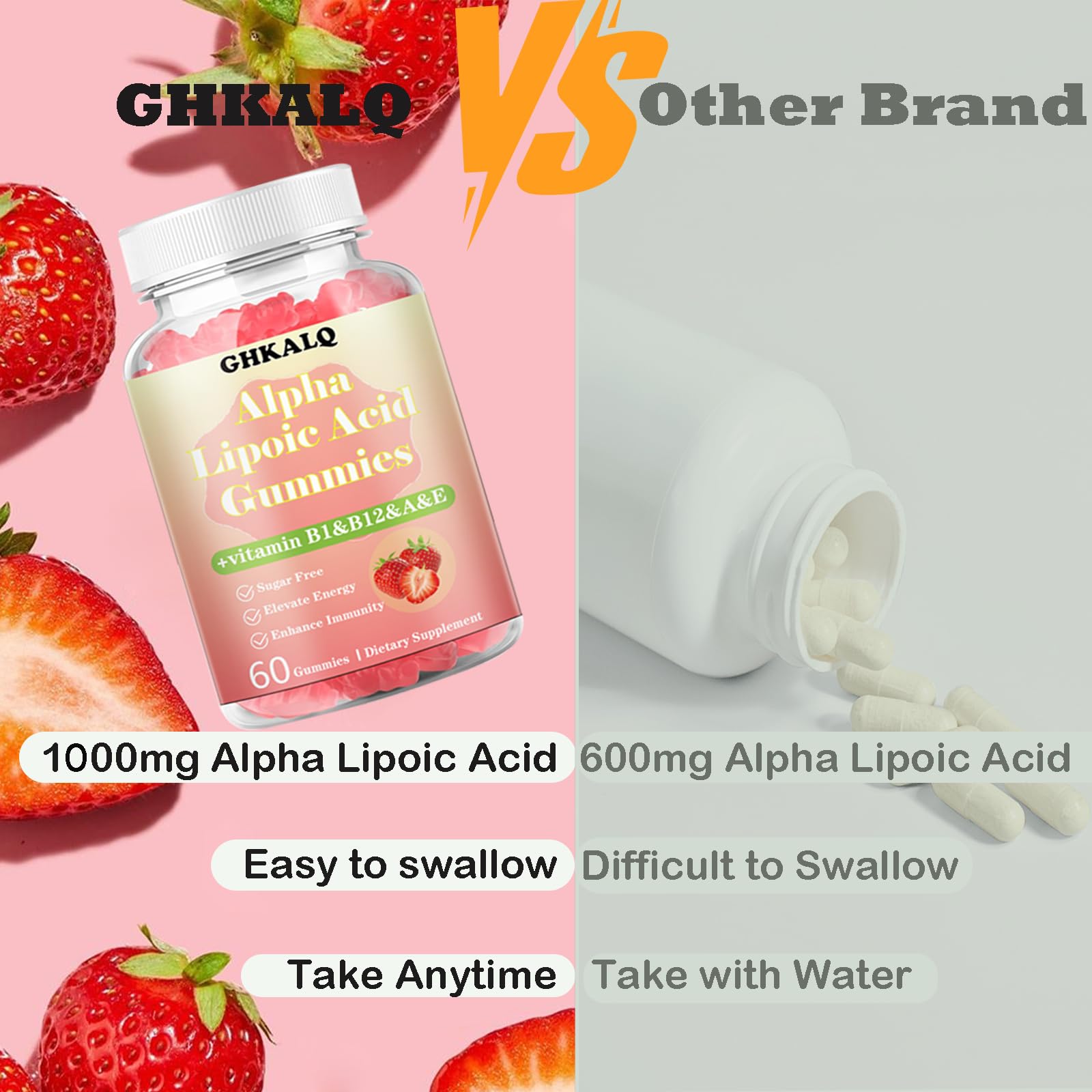 GHKALQ label close-up showing liposomal delivery for better absorption.