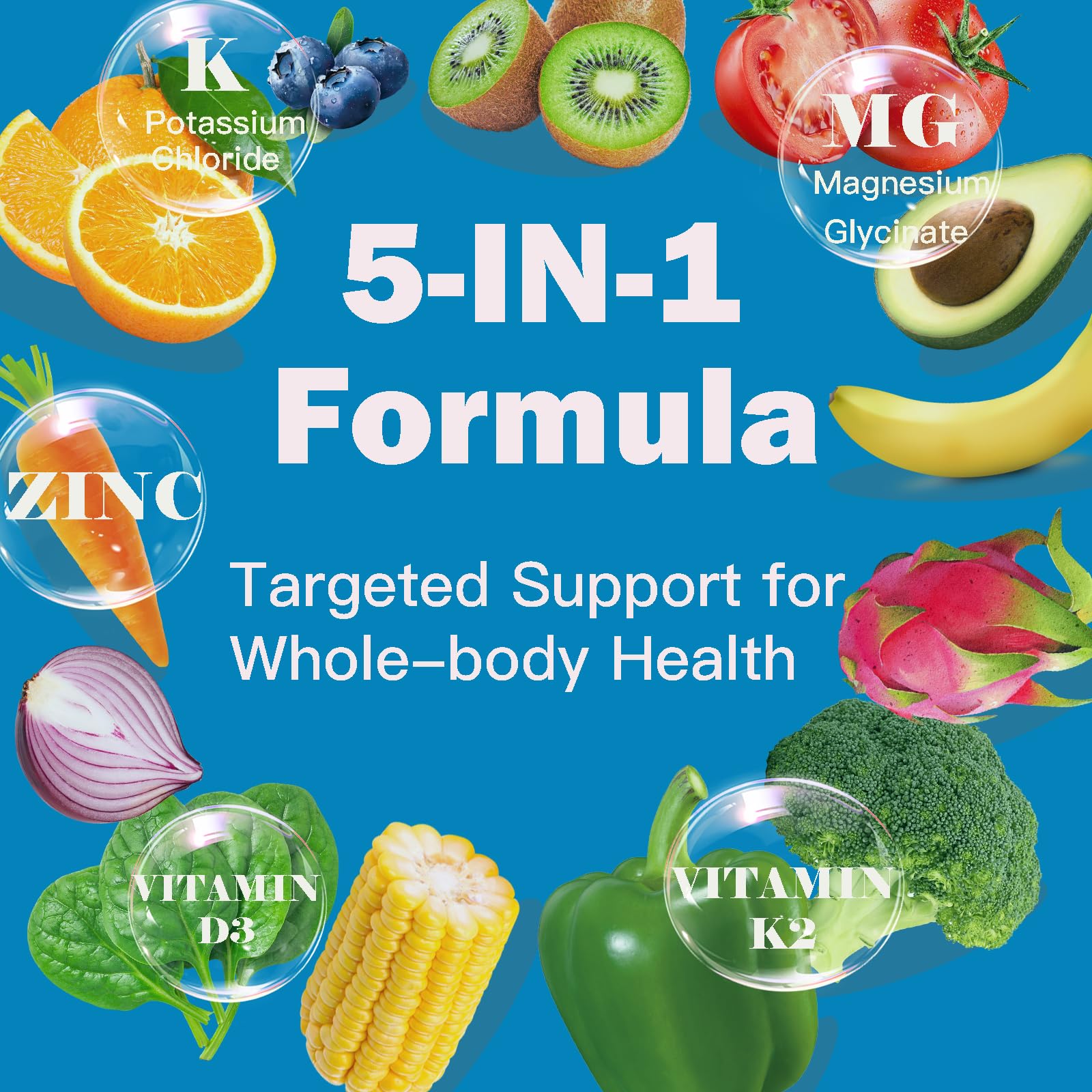 Close-up of the GHKALQ label noting non-GMO and gluten-free.
