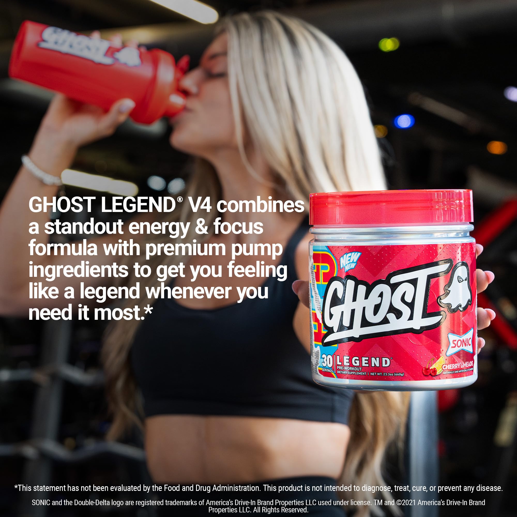 GHOST Legend ingredients include citrulline beta-alanine and NeuroFactor for focus