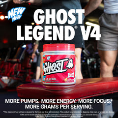 GHOST Legend pre-workout scoop ready to mix