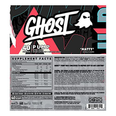 Ghost Pump vegan-fermented L-Citrulline scoop highlights clean, gentle pumps.