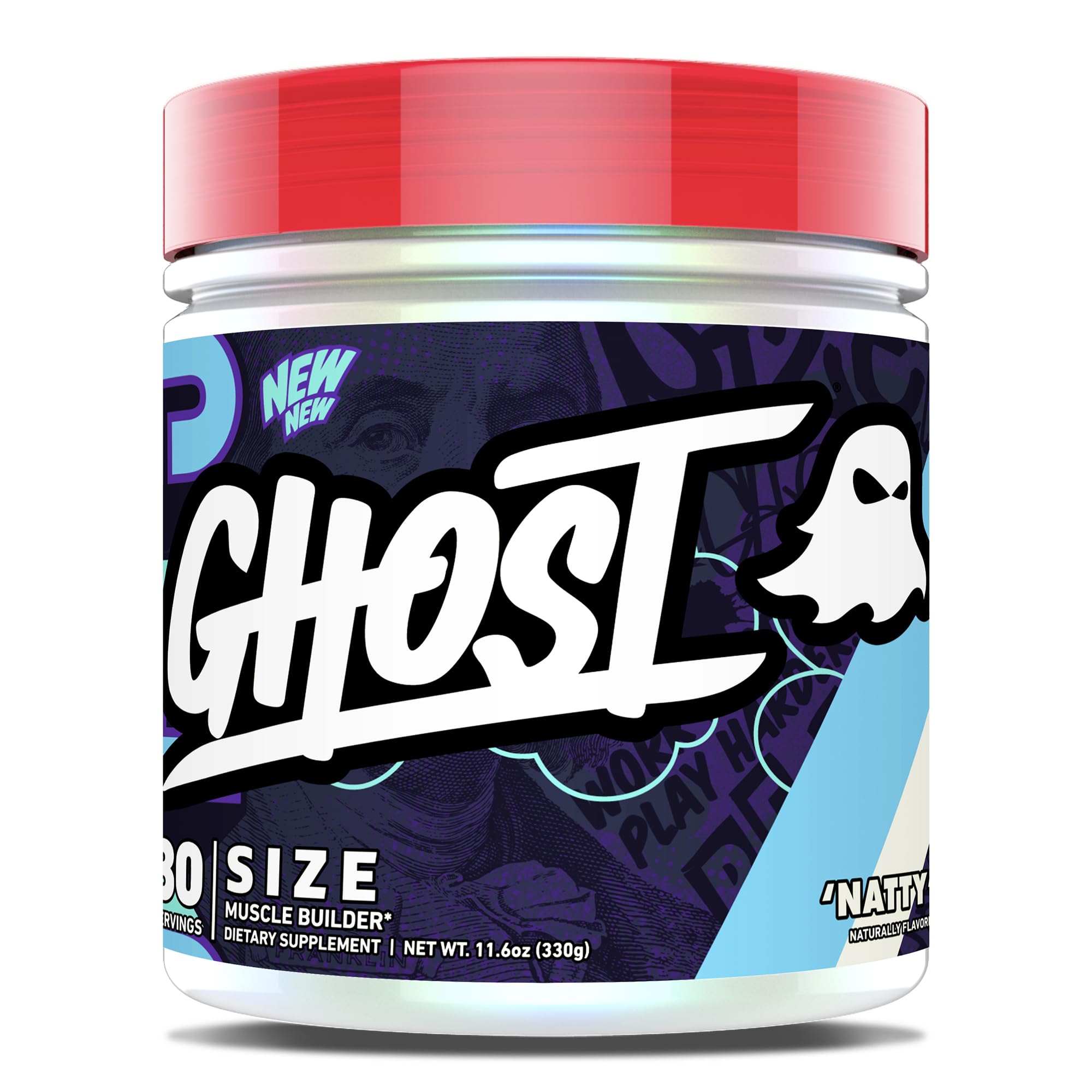 GHOST Size V3 packaging emphasizes transparent dosing for trust.