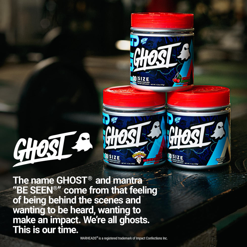 Ghost Size V3 nutrition panel demonstrates transparent labeling for safe supplement choices