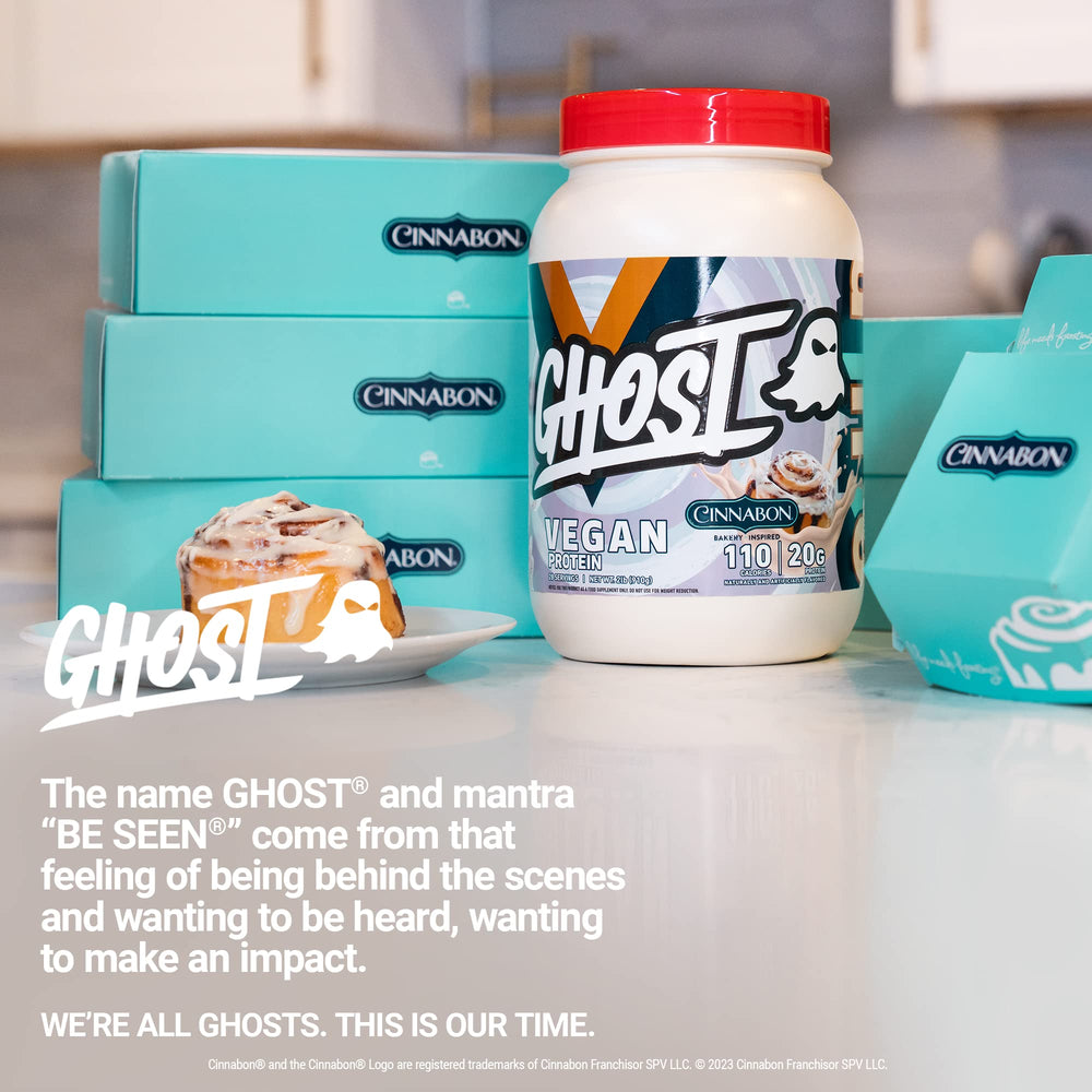 Baking ideas with GHOST Vegan Protein create tasty high-protein treats.
