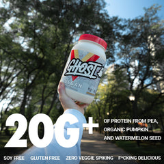 Ingredient blend of pea protein, organic pumpkin protein, and watermelon seed protein