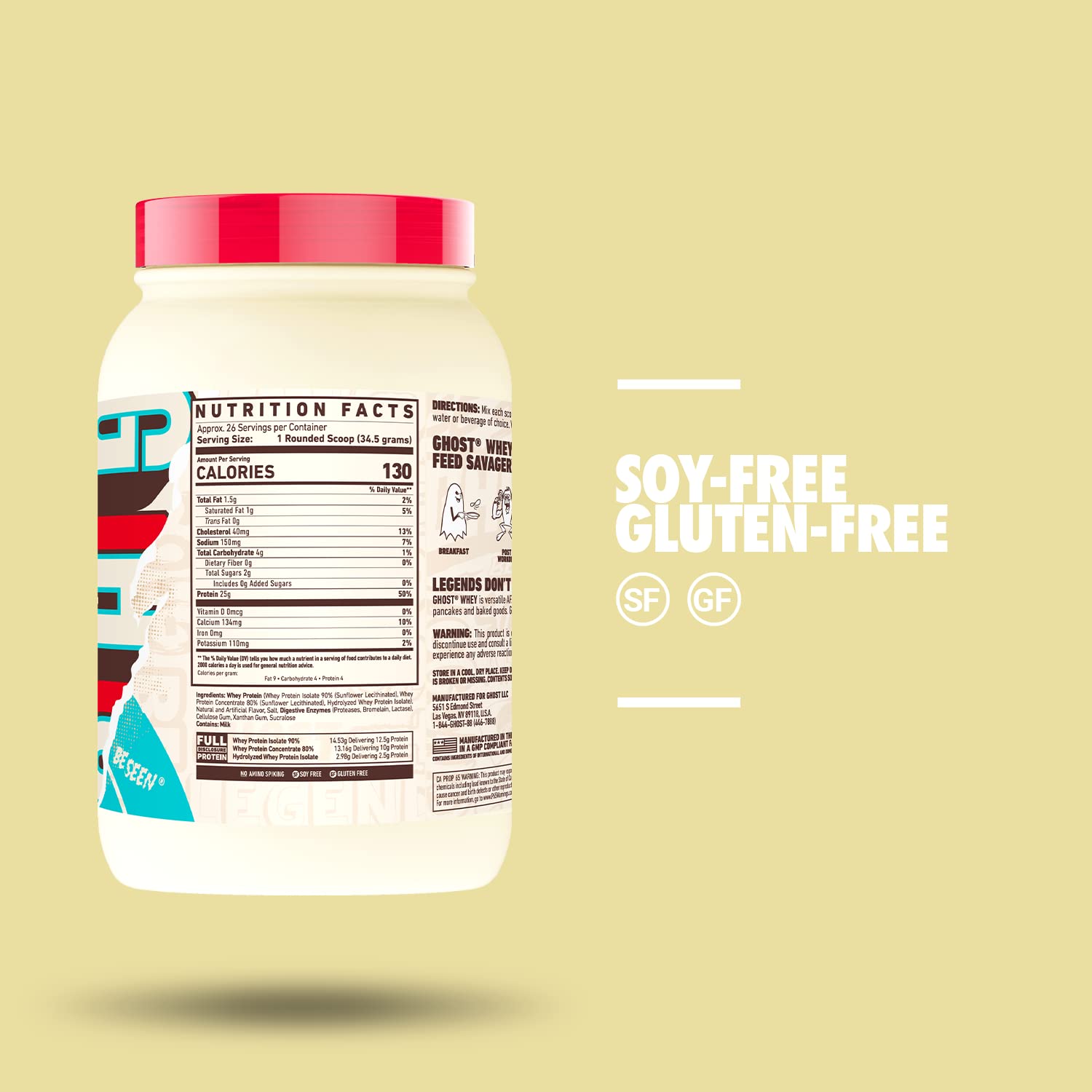 Baking batter using GHOST Whey Cereal Milk to create protein-rich treats