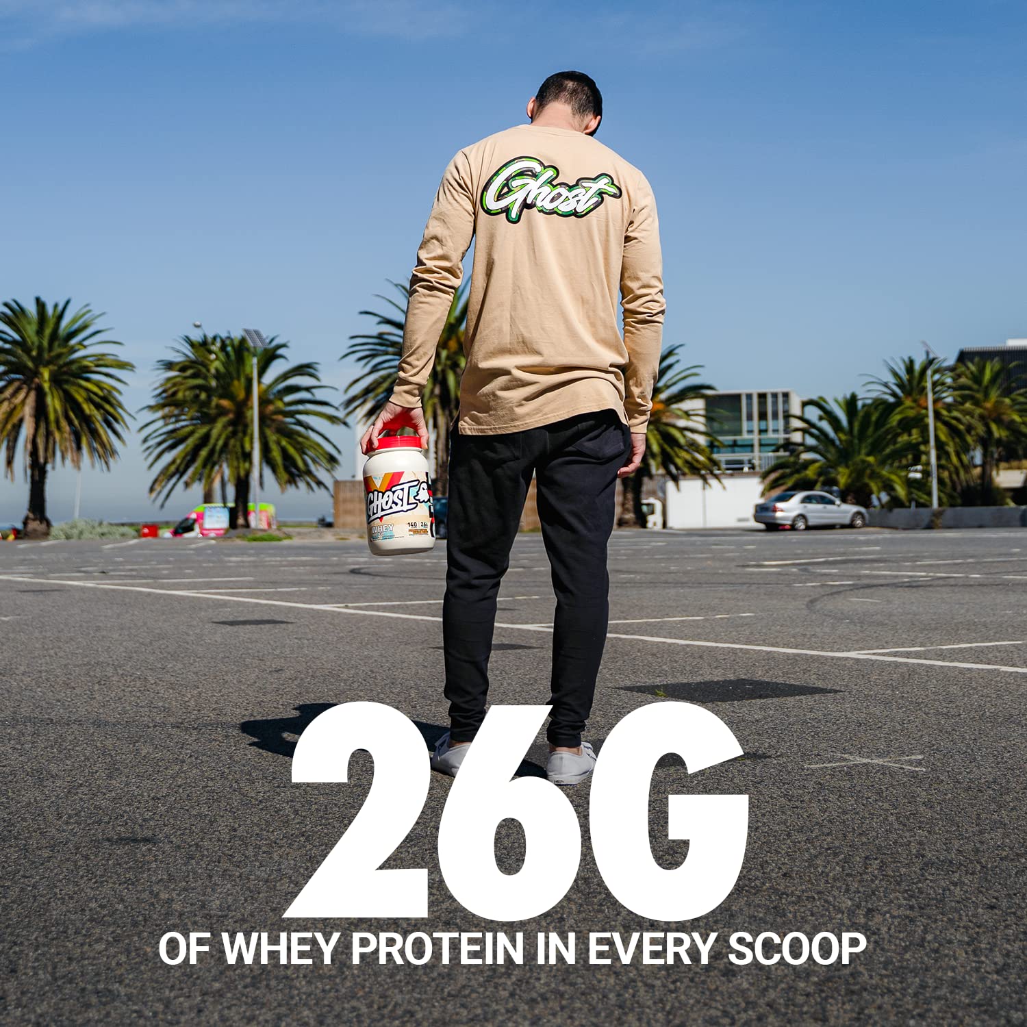 GHOST Whey sunflower lecithin gluten-free ingredients detail