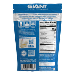 Giant Sports Keto Cheesecake Shake Mix jar side reveals creamy texture and quality packaging.