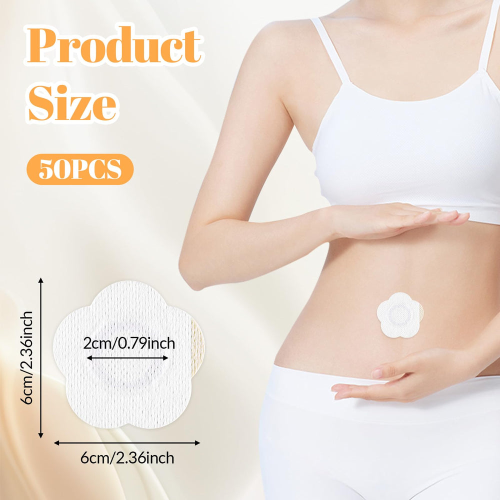 Giantree self-adhesive belly patch stays securely in place during activities