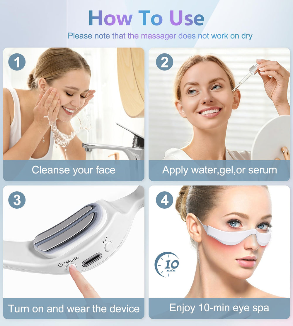 GIAYERN adjustable strap ensures comfortable fit for different face shapes.
