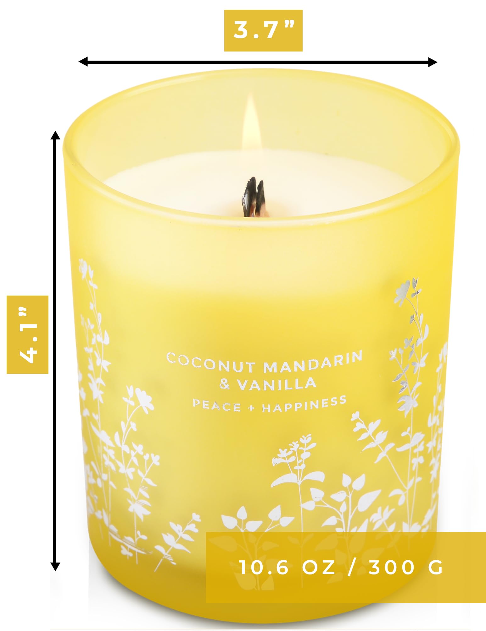 GIFTAWAY 10.6 oz soy candle offers long-lasting scent