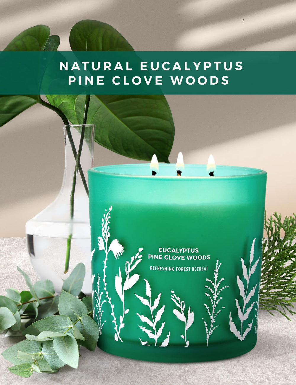 GIFTAWAY nature-inspired decor idea pairs with calming scent for home ambience